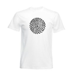 Spiral Print Keith Moon The Who 60s Mod Retro Shirt