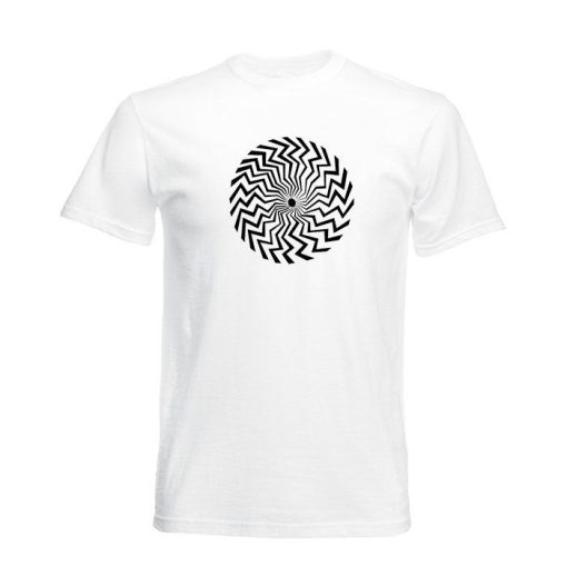 Spiral Print Keith Moon The Who 60s Mod Retro Shirt