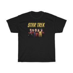 Star Trek 5 Captains Tribute Tee T-Shirt