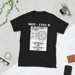 Star Trek Enterprise D Schematic Tee Shirt