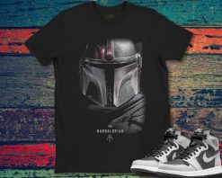 Star Wars The Mandalorian Bounty Hunter Helmet Unisex Gift T-Shirt