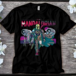 Star Wars The Mandalorian IG-88 Neon Poster T-Shirt