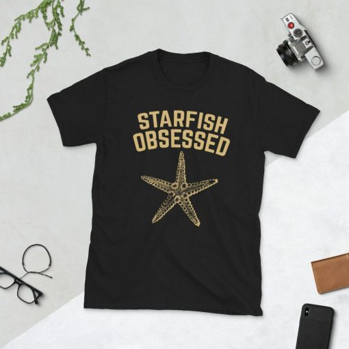 Starfish Gift Marine Biology Starfish Obsessed Save the Ocean Short-Sleeve Unisex T-Shirt