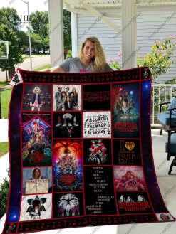 Stranger Things All Season Plus Size Quilt Blanket For Fans Ver 1