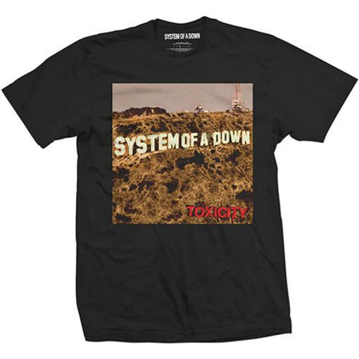 System Of A Down Toxicity Heavy Metal Rock Official Tee T-Shirt