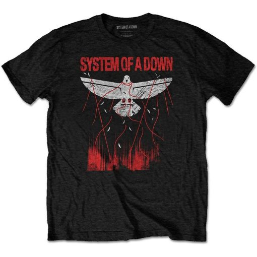 System Of A Down Unisex Tee Dove Overcome Shirt
