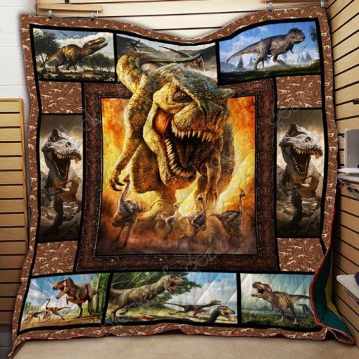 T Rex Quilt Blanket Th622