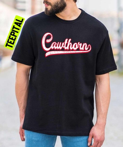 Team Cawthorn Vintage Baseball David Madison Cawthorn Superhero Unisex T-Shirt