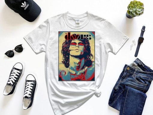 The Doors Jim Morrison American Poet Official Rock Music T-Shirt
