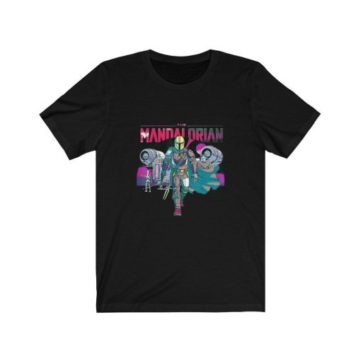 The Mandalorian Neon Tee Shirt