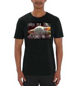 The Mandalorian When Your Song Comes On Print Mens T-Shirt