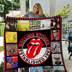 The Rolling Stones Quilt Blanket 01