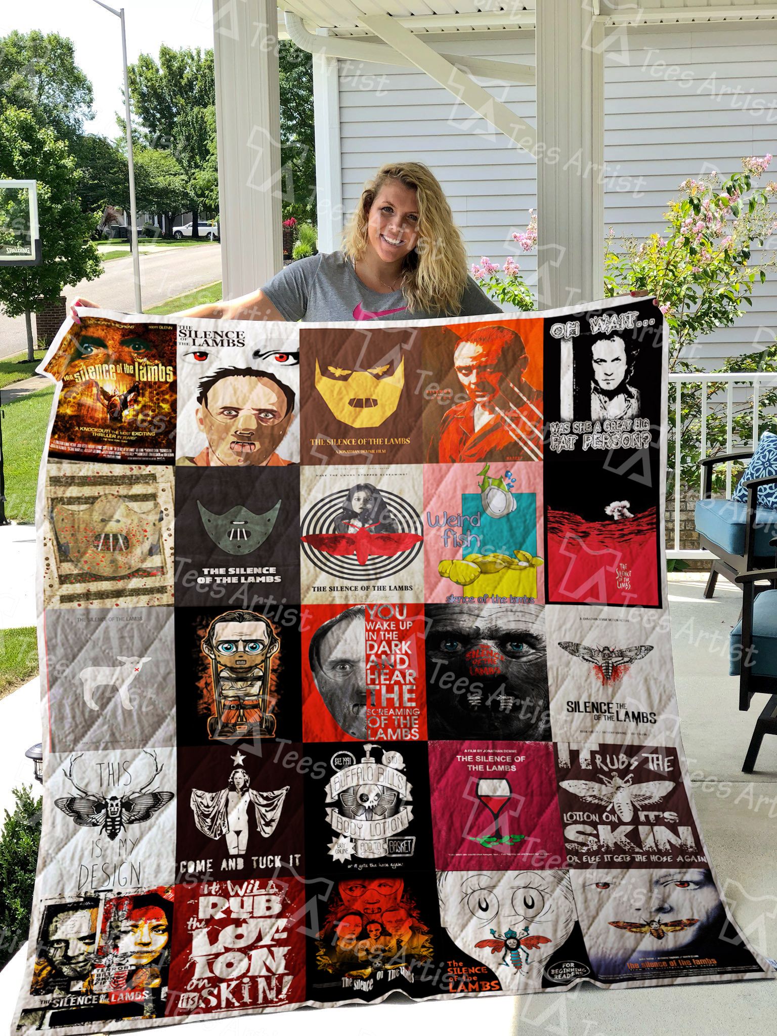 The Silence Of The Lambs Quilt Blanket 0519