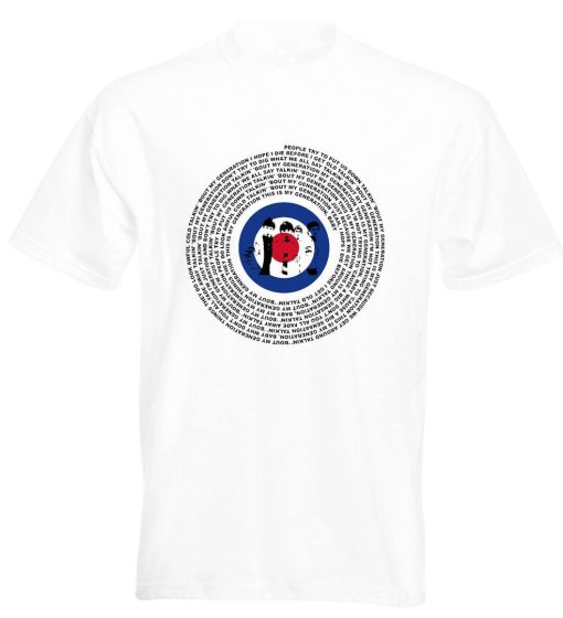The Who My Generation Mod Target Shirt
