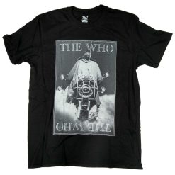 The Who Quadrophenia Scooter Upside Down Logo 100 Official Shirt