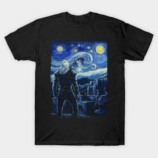 The Witcher x Starry Night Shirt