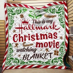 This Is My Hallmark Christmas Movie Quilt Blanket Th0509