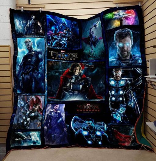 Thor Avenger Marvel Comics Art Blanket Quilt