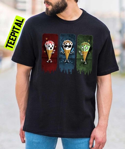 Three Flavours Cornetto Trilogy T-Shirt