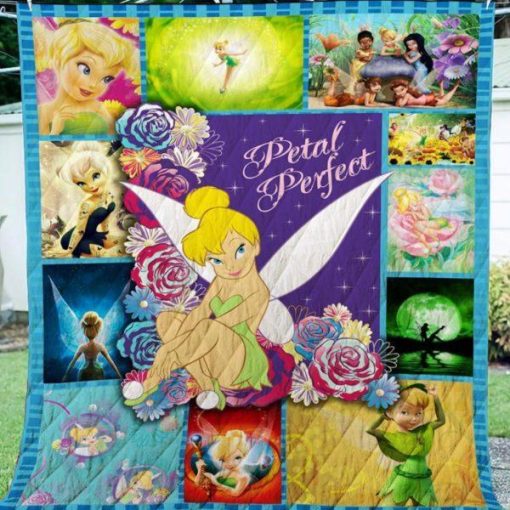 Tinker Bell Beautiful Summer Quilt Blanket