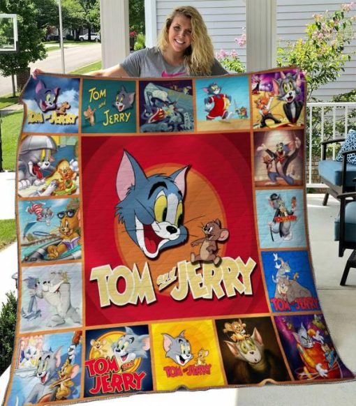 Tom and Jerry Quilt Blanket