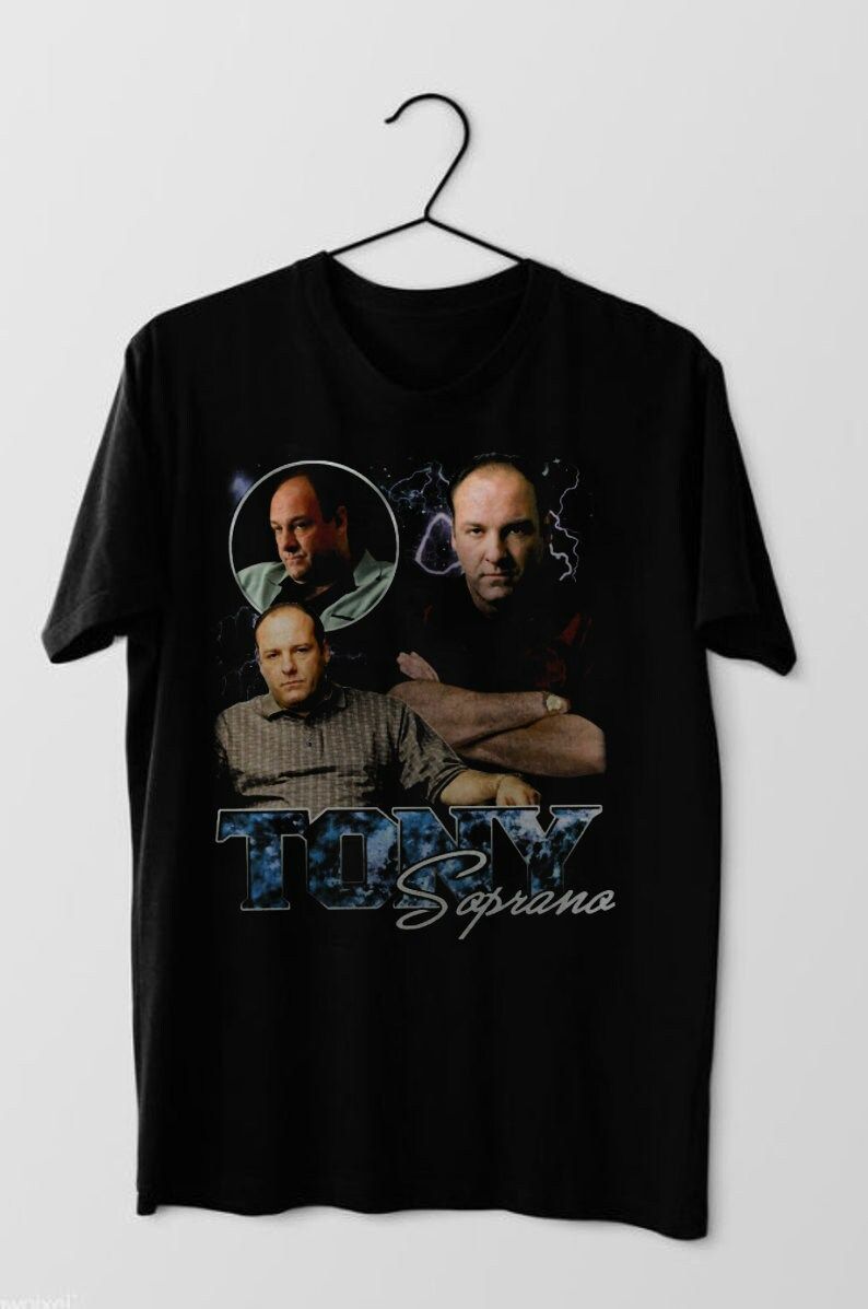 Tony Soprano The Sopranos James Gandolfini 90s Vintage T-Shirt