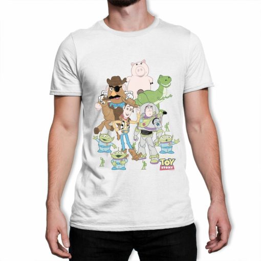 Toy Story Group Shot Mens T-Shirt