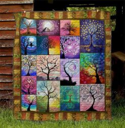 Tree Of Life Ver13 Quilt Blanket