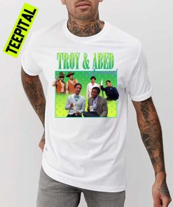 Troy And Abed In The Morning Homage Vintage 90s T-Shirt