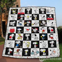 True Love Snoopy Quilt Blanket Vq06