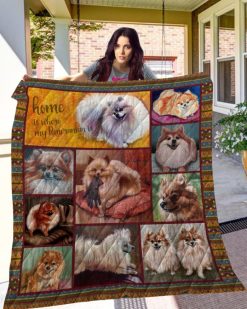 Ttl Dog Pomeranian Quilt