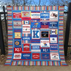 University Of Kansas Quilt Blanket