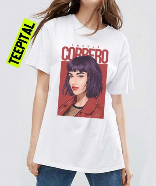 Ursula Corbero Tokio Character Fan Art Unisex T-Shirt