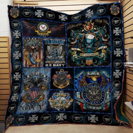 Us Navy 6 Veteran Quilt On Sale!