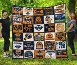 Ut Martin Skyhawks Utms Quilt Blanket