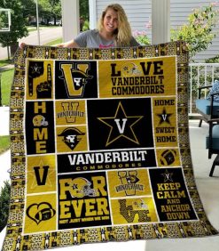 Vanderbilt Commodores Quilt Blanket