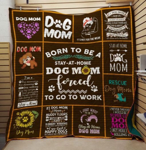 Vb Dog Mom 1903 1 Quilt Blanket