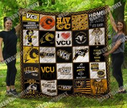 Vcu Rams MenS Basketball Vcur Quilt Blanket