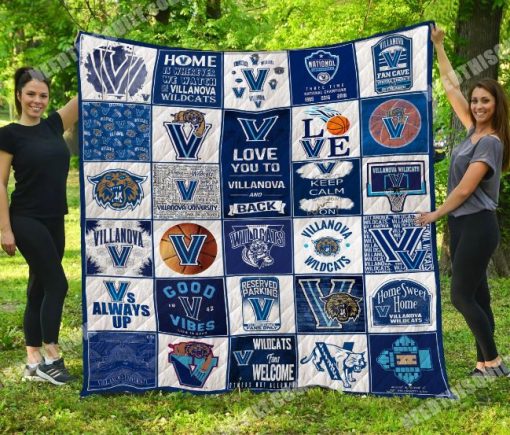 Villanova Wildcats Quilt Blanket