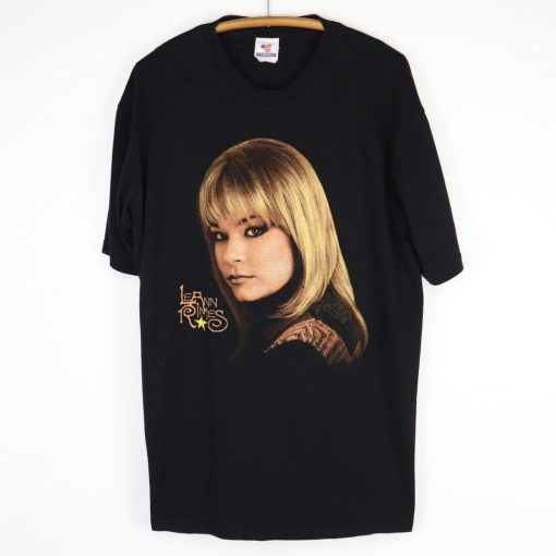 Vintage 1998 Leann Rimes Something To Talk About Tour Shirt