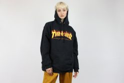 Vintage Y2K Thrasher Oversize Hoodie