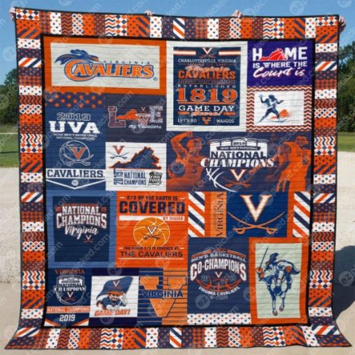Virginia Cavaliers Quilt Blanket Lk08