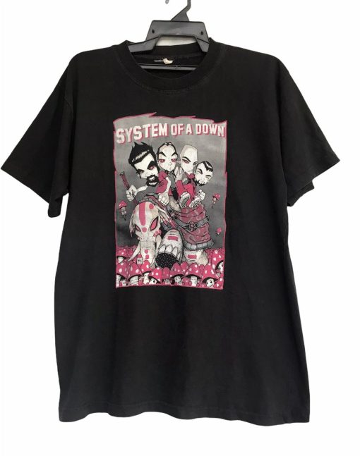 Vtg 2002 System Of A Down Tour T-Shirt