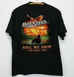 Vtg BOB SEGER 2019 Roll Me Away The Final Tour Shirt