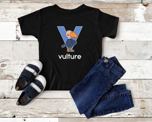 Vulture Animal Alphabet Letter Kids Rhyming Bird Lover Toddler Gift Idea Shirt