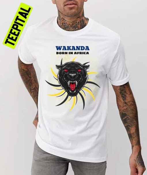 Wakanda Black Panther Art Unisex T-Shirt