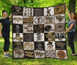 Wake Forest Demon Deacons Quilt Blanket