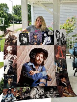 Waylon Jennings Quilt Blanket 01121