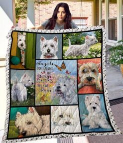 Westie Quilt Blanket LC2