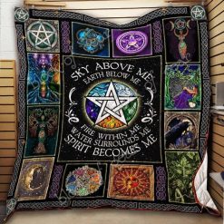 Wicca Pagan Quilt Thh976